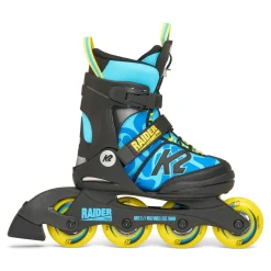 K2 Inline Skates And Accessories^Raider Pro Pack - Junior Ajustable Inline Skate Package