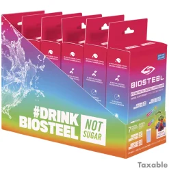 BIOSTEEL Nutrition|Sports Nutrition And Electrolytes^Rainbow Twist 7 packets - High Performance Sports Mix