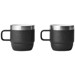 Clearance YETI Rambler 6 oz (Pack of 2) - Stackable Cups BLK