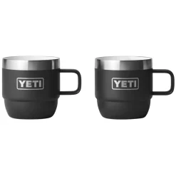 Clearance YETI Rambler 6 oz (Pack of 2) - Stackable Cups BLK