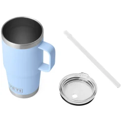 YETI Cups, Mugs And Insulated Sleeves^Rambler Straw 25 oz - Insulated Travel Mug with Straw Lid