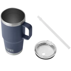 YETI Cups, Mugs And Insulated Sleeves^Rambler Straw 25 oz - Insulated Travel Mug with Straw Lid