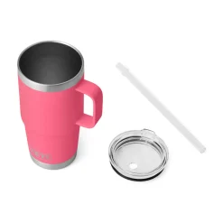Best YETI Rambler Straw 25 oz - Insulated Travel Mug with Straw Lid TRPPK
