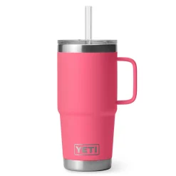 Best YETI Rambler Straw 25 oz - Insulated Travel Mug with Straw Lid TRPPK