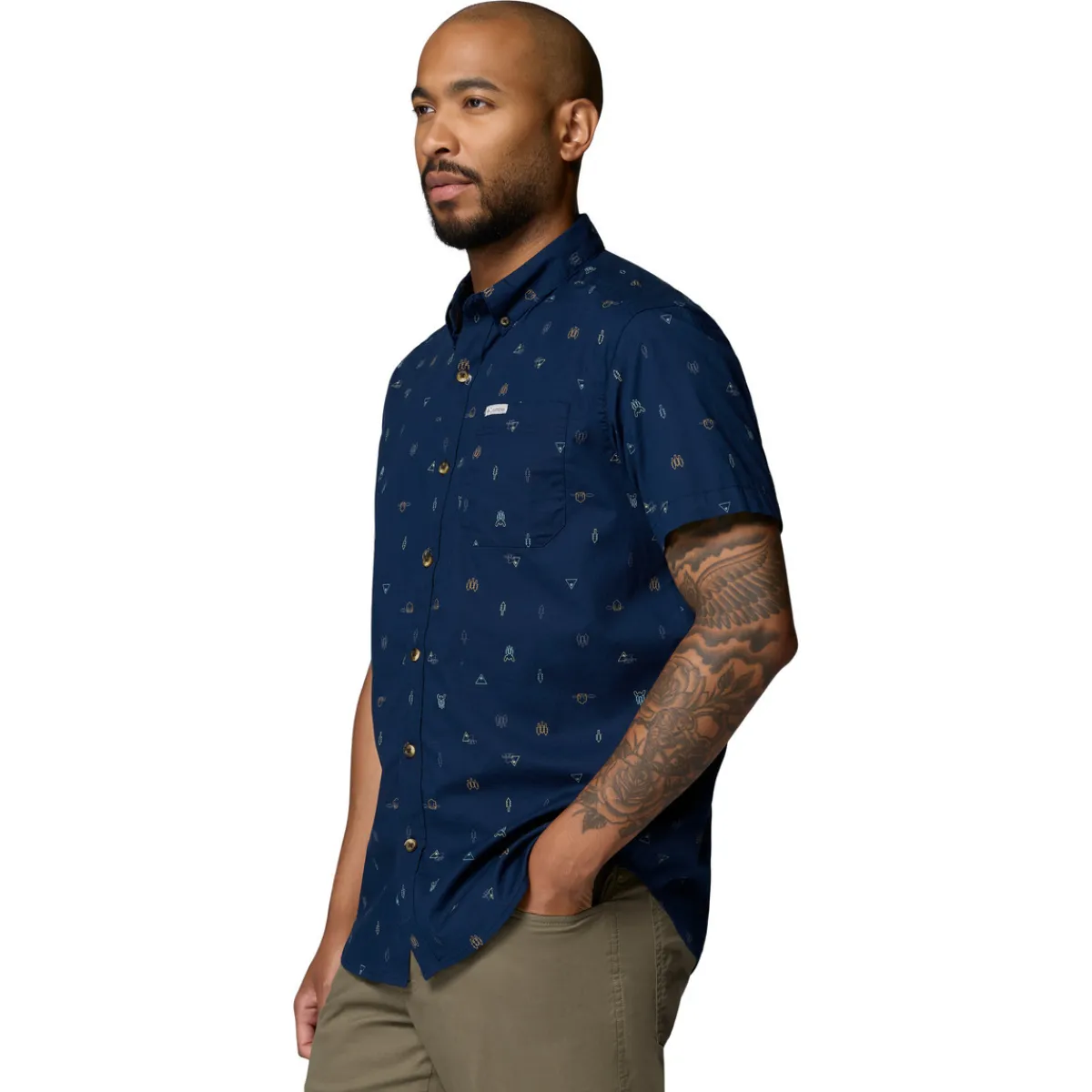 COLUMBIA Shirts^Rapid Rivers - Men's Short-Sleeved Shirt