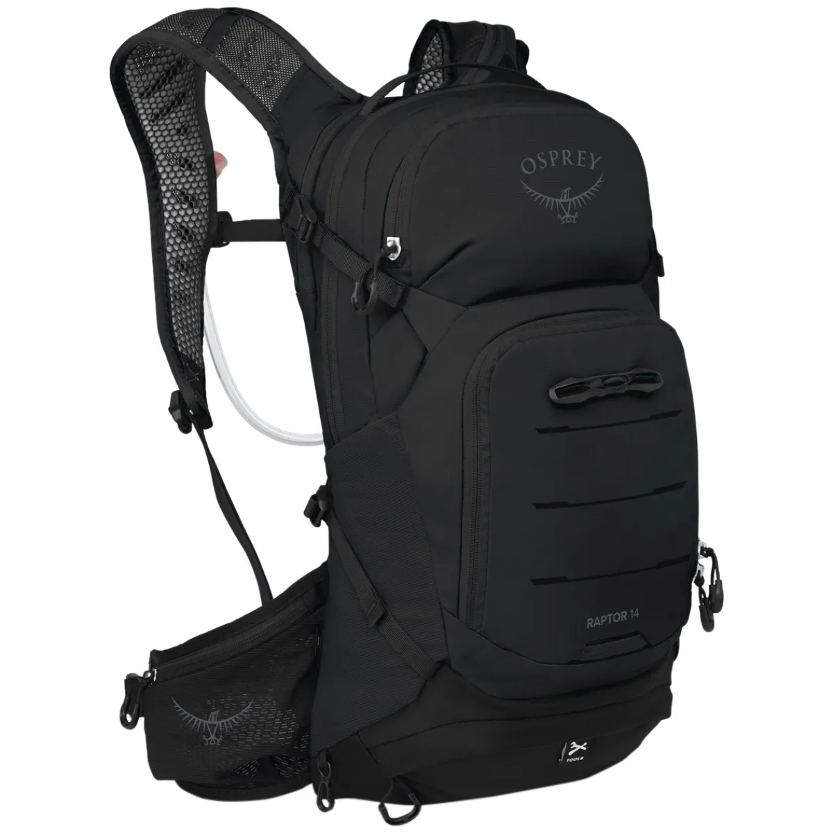 Hot OSPREY Raptor 14 - Hydration Biking Backpack BLACK