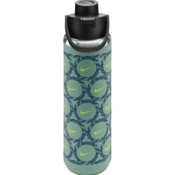 NIKE Water Bottles^Recharge Chug 24 oz - Insulated Bottle with Retractable Straw