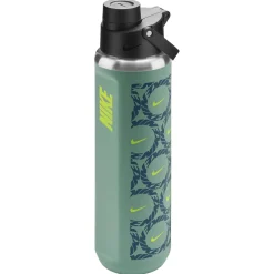 NIKE Water Bottles^Recharge Chug 24 oz - Insulated Bottle with Retractable Straw