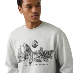 LEVI'S Long Sleeves And Sweaters^Relaxed Graphic - Men's Long-Sleeved Shirt