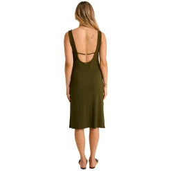 Discount EVERYDAY SUNDAY Resort Wear - Women's Cover-Up Dress DUSTY