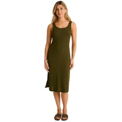 Discount EVERYDAY SUNDAY Resort Wear - Women's Cover-Up Dress DUSTY