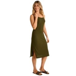 Discount EVERYDAY SUNDAY Resort Wear - Women's Cover-Up Dress DUSTY