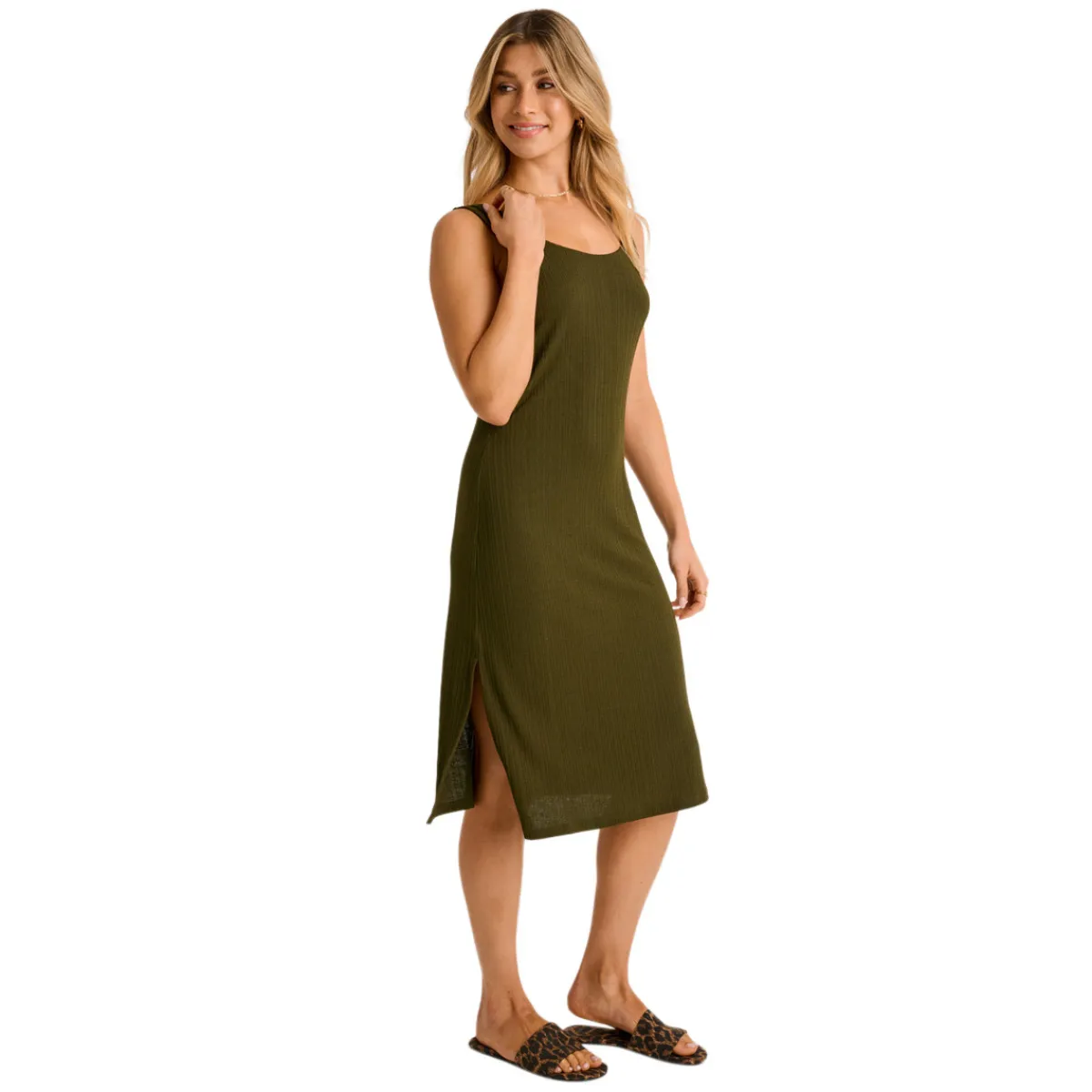 Discount EVERYDAY SUNDAY Resort Wear - Women's Cover-Up Dress DUSTY