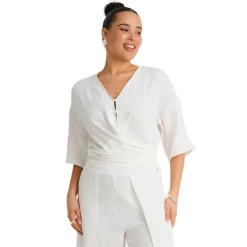 Best EVERYDAY SUNDAY Resort Wear - Women's Cover-Up Shirt OFFWH
