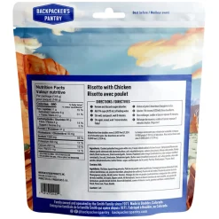 Best BACKPACKER'S PANTRY Risotto with Chicken - Freeze-Dried Camping Food Meal