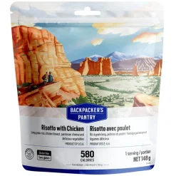 Best BACKPACKER'S PANTRY Risotto with Chicken - Freeze-Dried Camping Food Meal