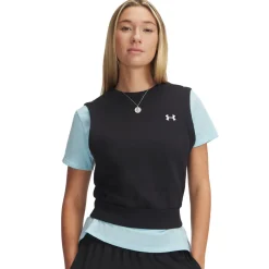Women UNDER ARMOUR Long Sleeves And Sweaters|Long Sleeves And Sweaters^Rival - Women's Sleeveless Sweatshirt