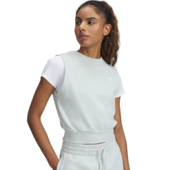 Women UNDER ARMOUR Long Sleeves And Sweaters|Long Sleeves And Sweaters^Rival - Women's Sleeveless Sweatshirt
