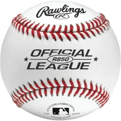 Clearance RAWLINGS RL850 Official League 8 1/2" - Undersized Practice Baseball WHITE