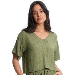 Women FIG Blouses And Shirts^Rossa - Women's Short-Sleeved Blouse