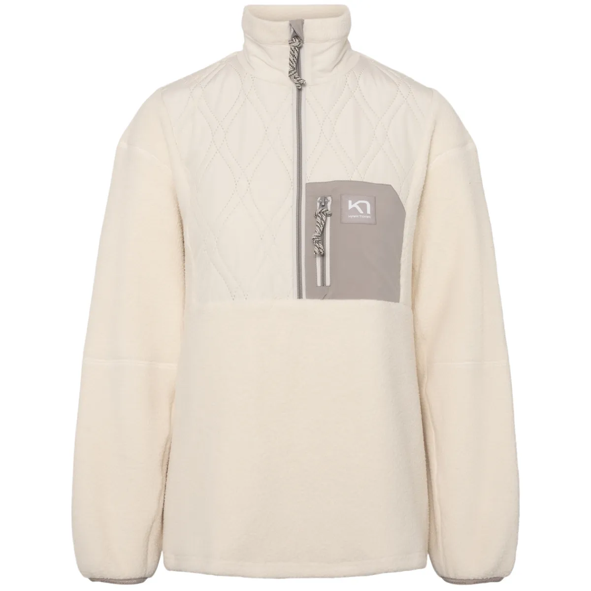Women KARI TRAA Winter Sports|Mid-Season And Aerobic Jackets^Rothe - Women's Half-Zip Polar Fleece Sweater