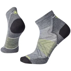 Clearance SMARTWOOL Run Zero Cushion - Men's Running Ankle Socks 052