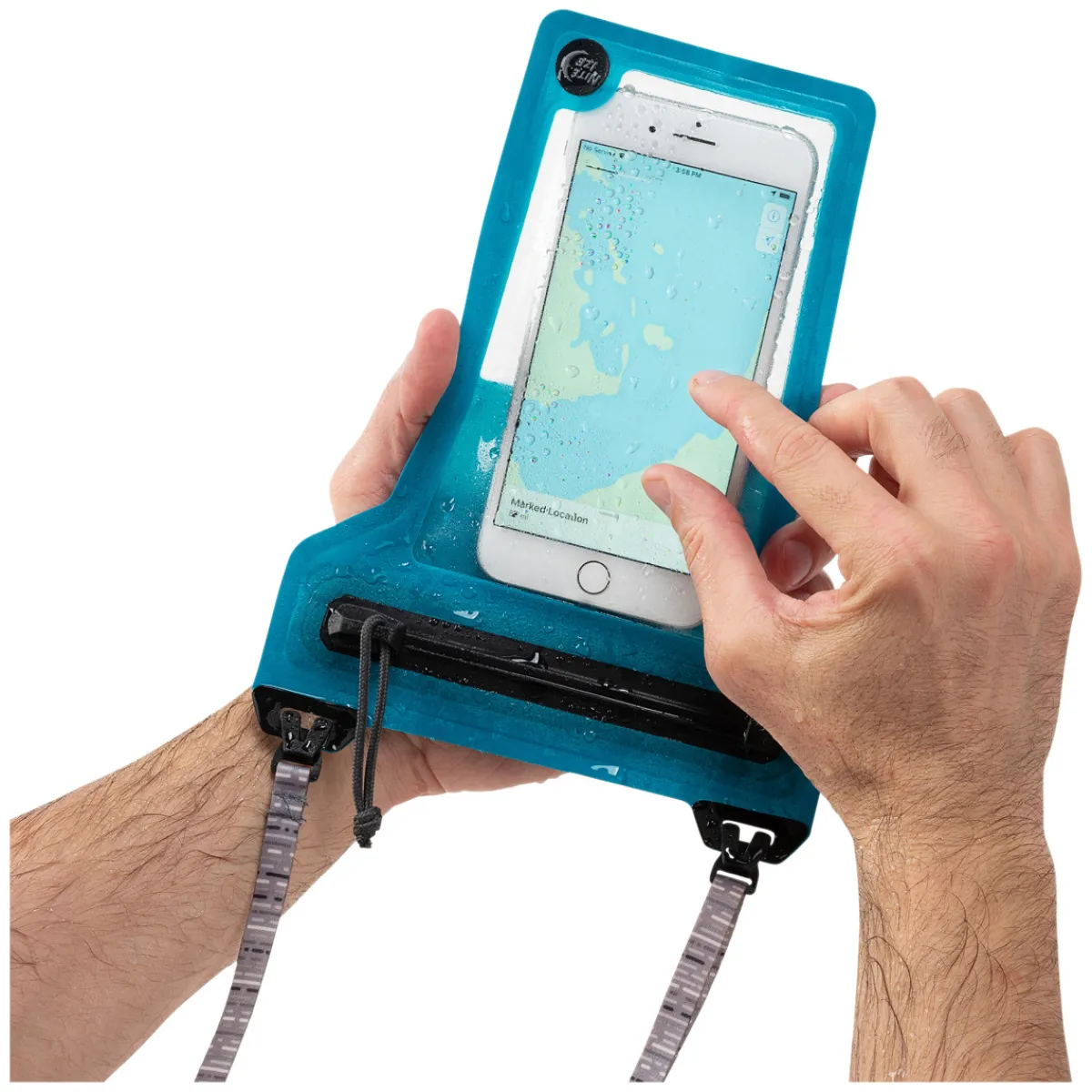 Outlet NITE IZE RunOff - Waterproof Phone Pouch BLUE