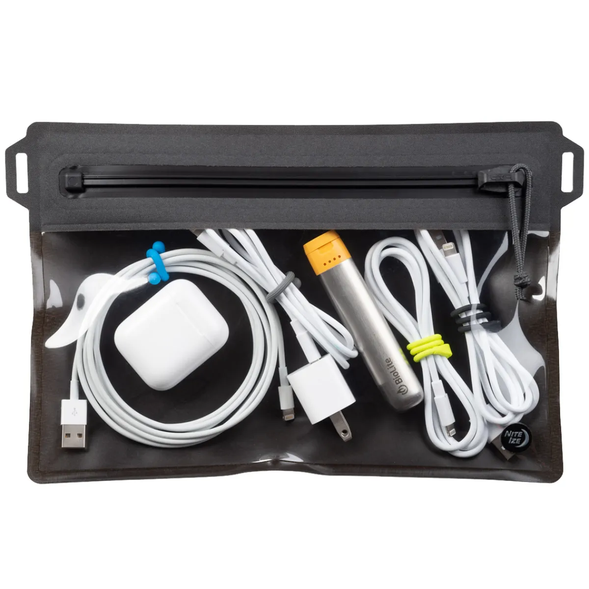 Hot NITE IZE RunOff Medium - Waterproof Pouch CHARC