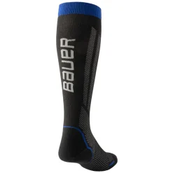 Clearance BAUER S25 Performance Tall - Senior Skate Socks BLK