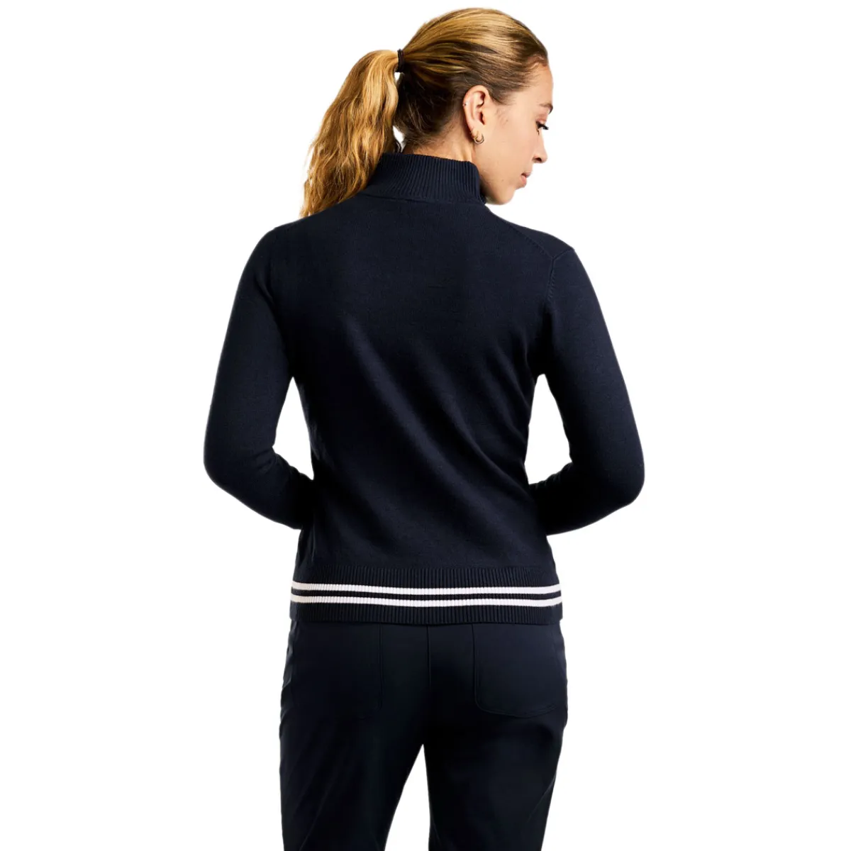 Women NVO Long Sleeves And Sweaters^Scarlet - Women's Knit Sweater