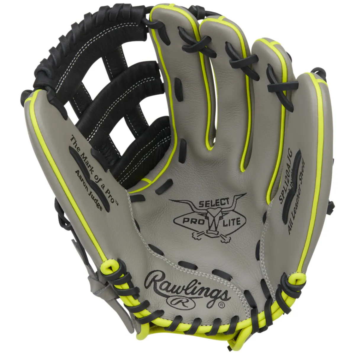 New RAWLINGS Select Pro Lite Aaron Judge 12" - Junior Baseball Outfield Glove RHT
