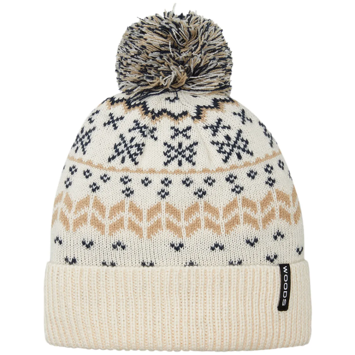Hot WOODS Serra Pom - Adult Tuque with Pompom