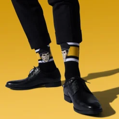 Hot MAJOR LEAGUE SOCKS Sidney Crosby Pittsburgh Penguins NHL - Adult Caricature Crew Socks