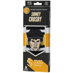 Hot MAJOR LEAGUE SOCKS Sidney Crosby Pittsburgh Penguins NHL - Adult Caricature Crew Socks