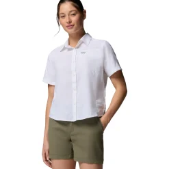 Women COLUMBIA Clothing|Blouses And Shirts^Silver Ridge Utility - Women's Short-Sleeved Shirt