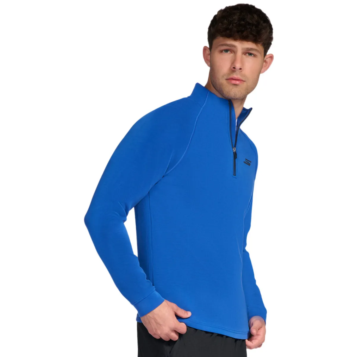 Best SKECHERS SkechCloud Elevate 2.0 - Men's Quarter-Zip Sweater BLU