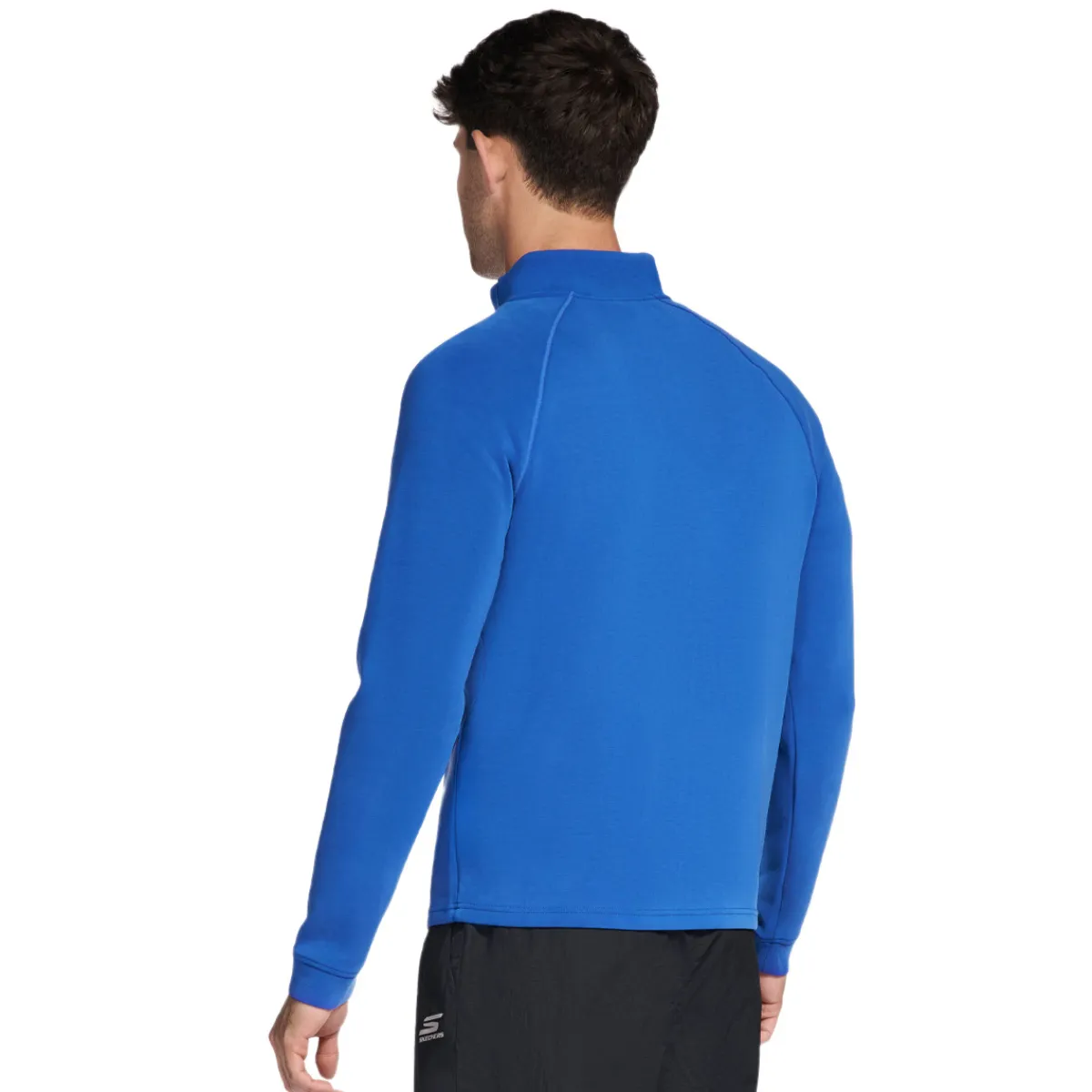 Best SKECHERS SkechCloud Elevate 2.0 - Men's Quarter-Zip Sweater BLU