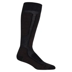 Women ICEBREAKER Socks^Ski+ Over The Calf Medium - Women's Cushioned Crew Socks