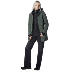 Women OOKPIK Winter Jackets^Sky - Women's Hooded Winter Jacket