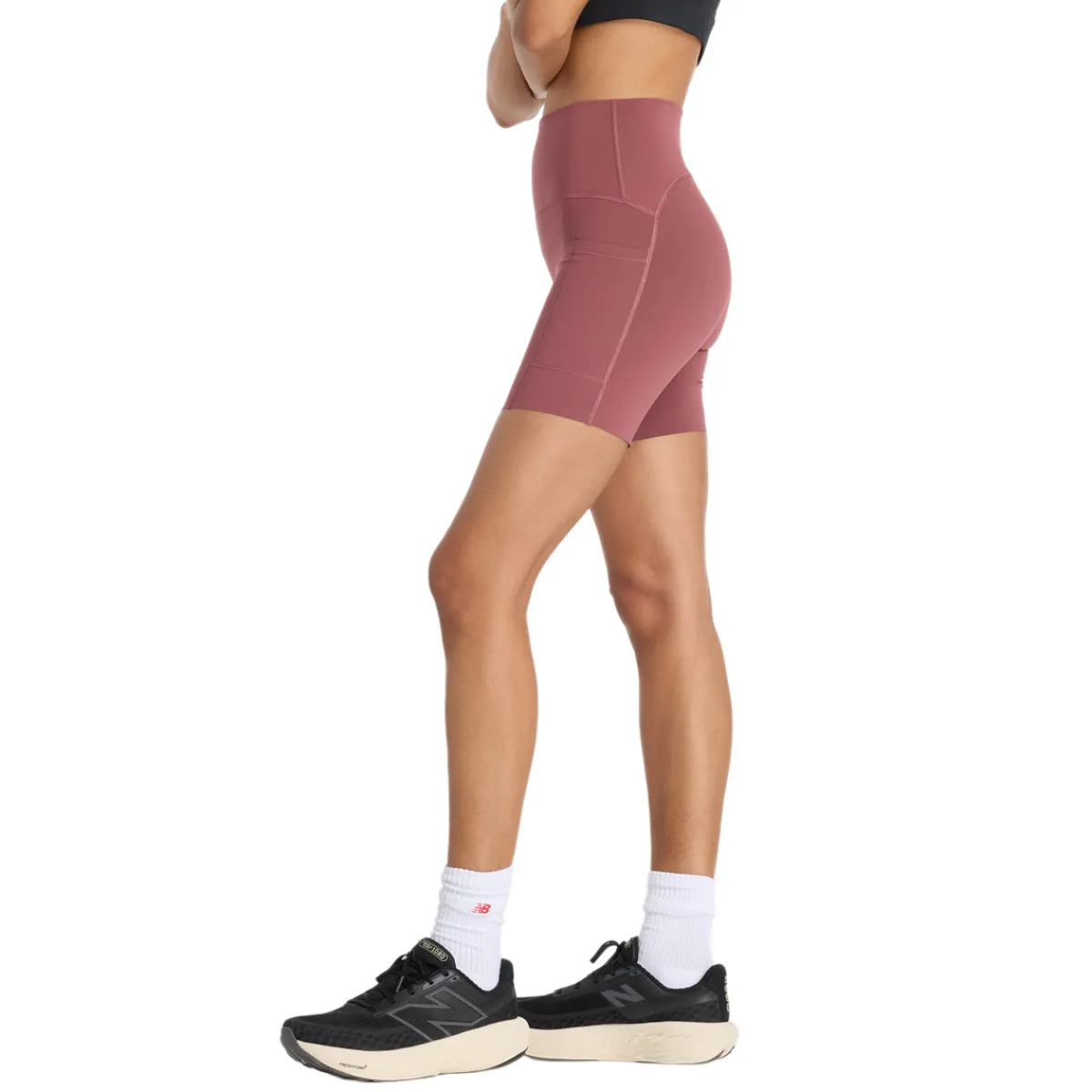 Hot NEW BALANCE Sleek Pocket 6" - Women's Biker Shorts
