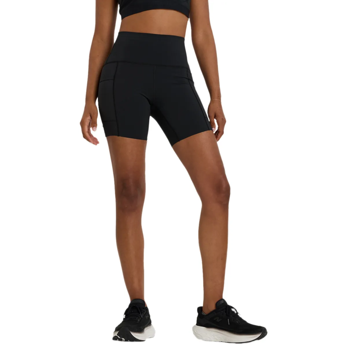 Hot NEW BALANCE Sleek Pocket 6" - Women's Biker Shorts