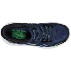 SKECHERS S-Lights Meteor Brisk Beams - Boys' Athletic Shoes NVBK