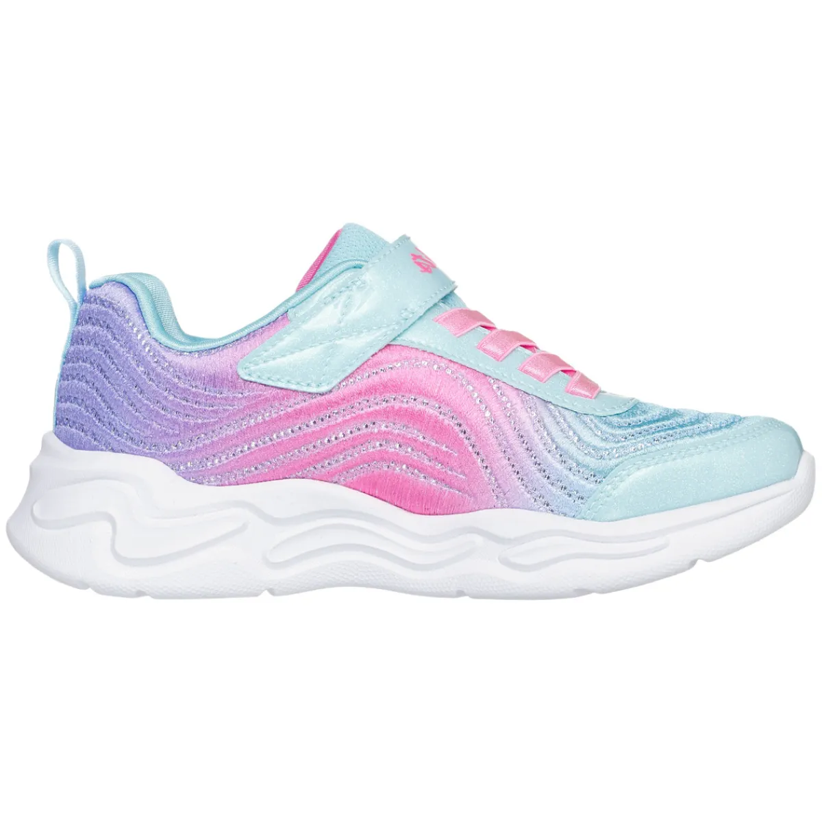 SKECHERS Athletic And Outdoor Shoes^S-Lights Wavy Beams - Little Girls' Athletic Shoes
