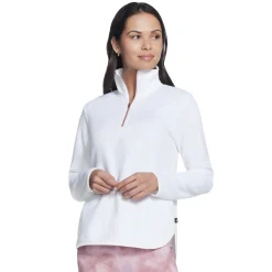 Women SKECHERS Long Sleeves And Sweaters^Softknit Ottoman - Women's Quarter-Zip Sweater