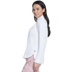 Women SKECHERS Long Sleeves And Sweaters^Softknit Ottoman - Women's Quarter-Zip Sweater