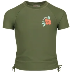 Online MANDARINE & CO Solar Flare - Girls' Rash Guard OLIVI
