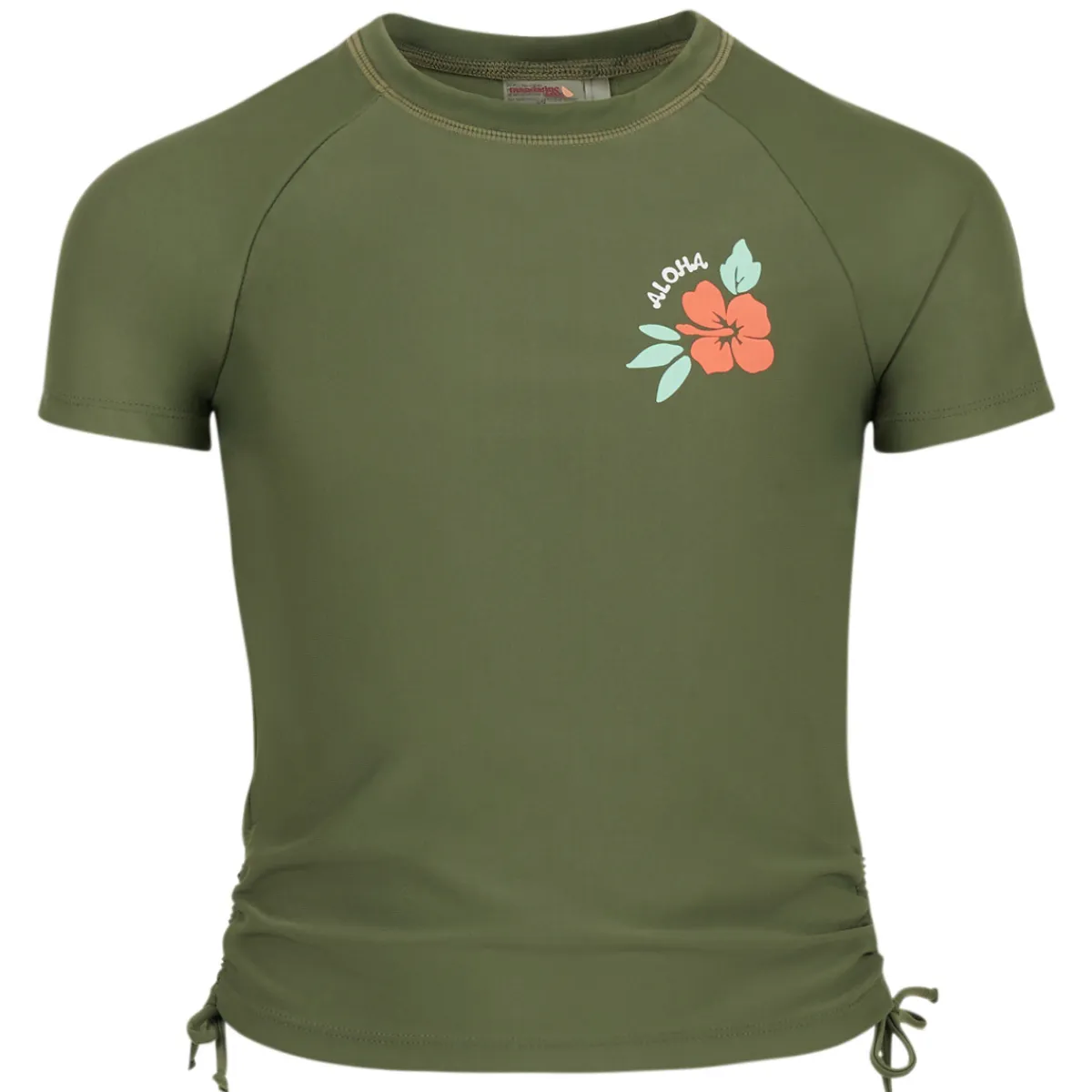 Online MANDARINE & CO Solar Flare - Girls' Rash Guard OLIVI