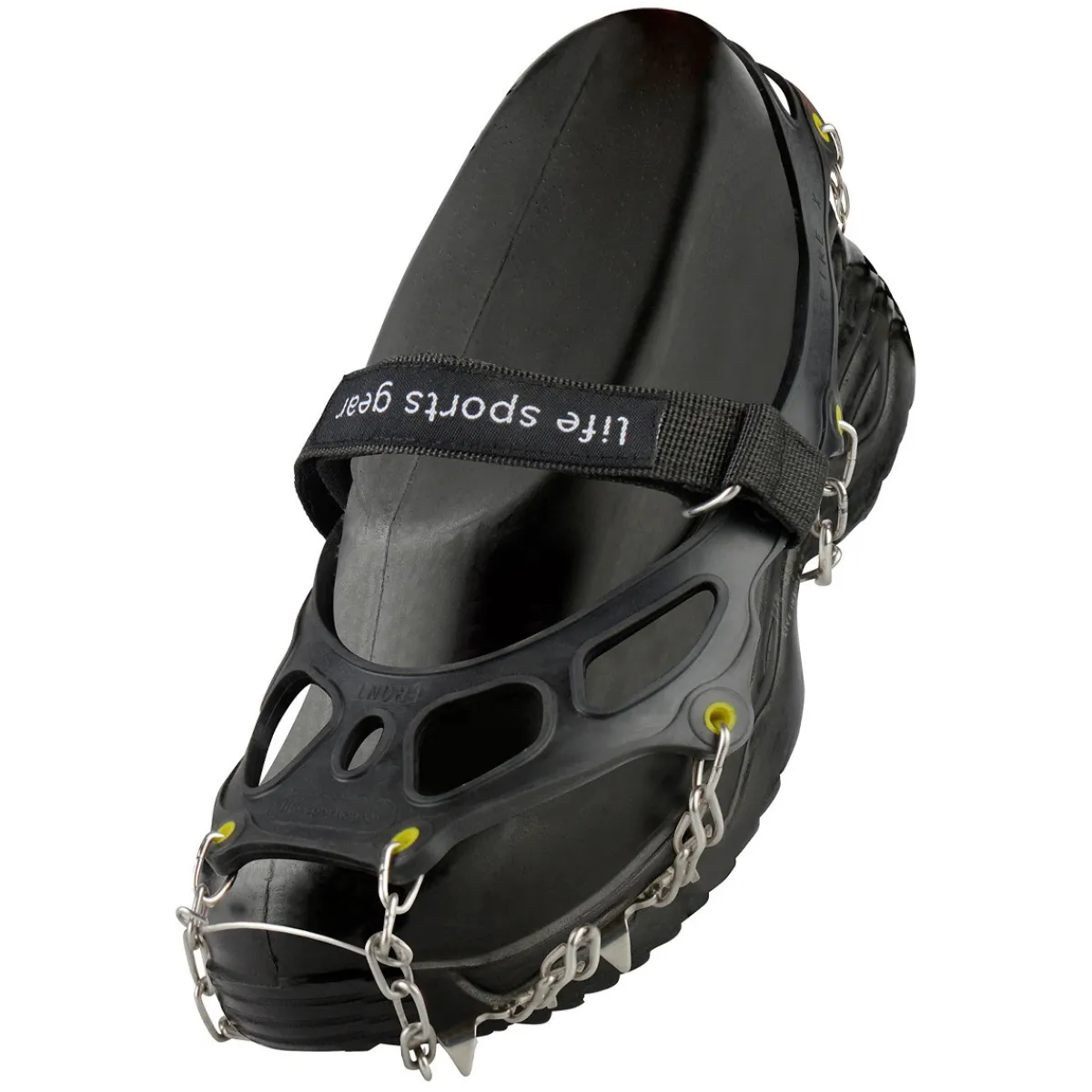 Best LIFE SPORTS GEAR Spike X - Traction System For Ice and Snow NOIR