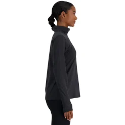 NEW BALANCE Sport Essentials Space Dye - Women's Quarter-Zip Training Long-Sleeved Shirt