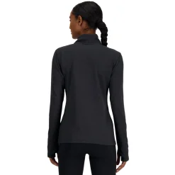 Women NEW BALANCE Long Sleeves And Sweaters^Sport Essentials Space Dye - Women's Quarter-Zip Training Long-Sleeved Shirt